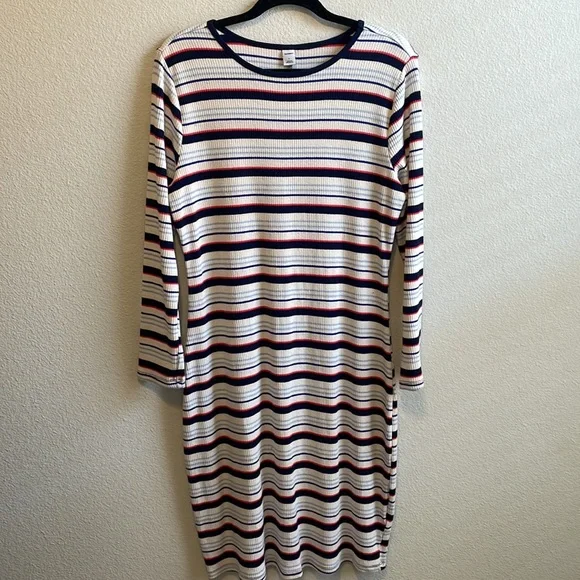 Rib-knit midi dress - Picture 2 of 4